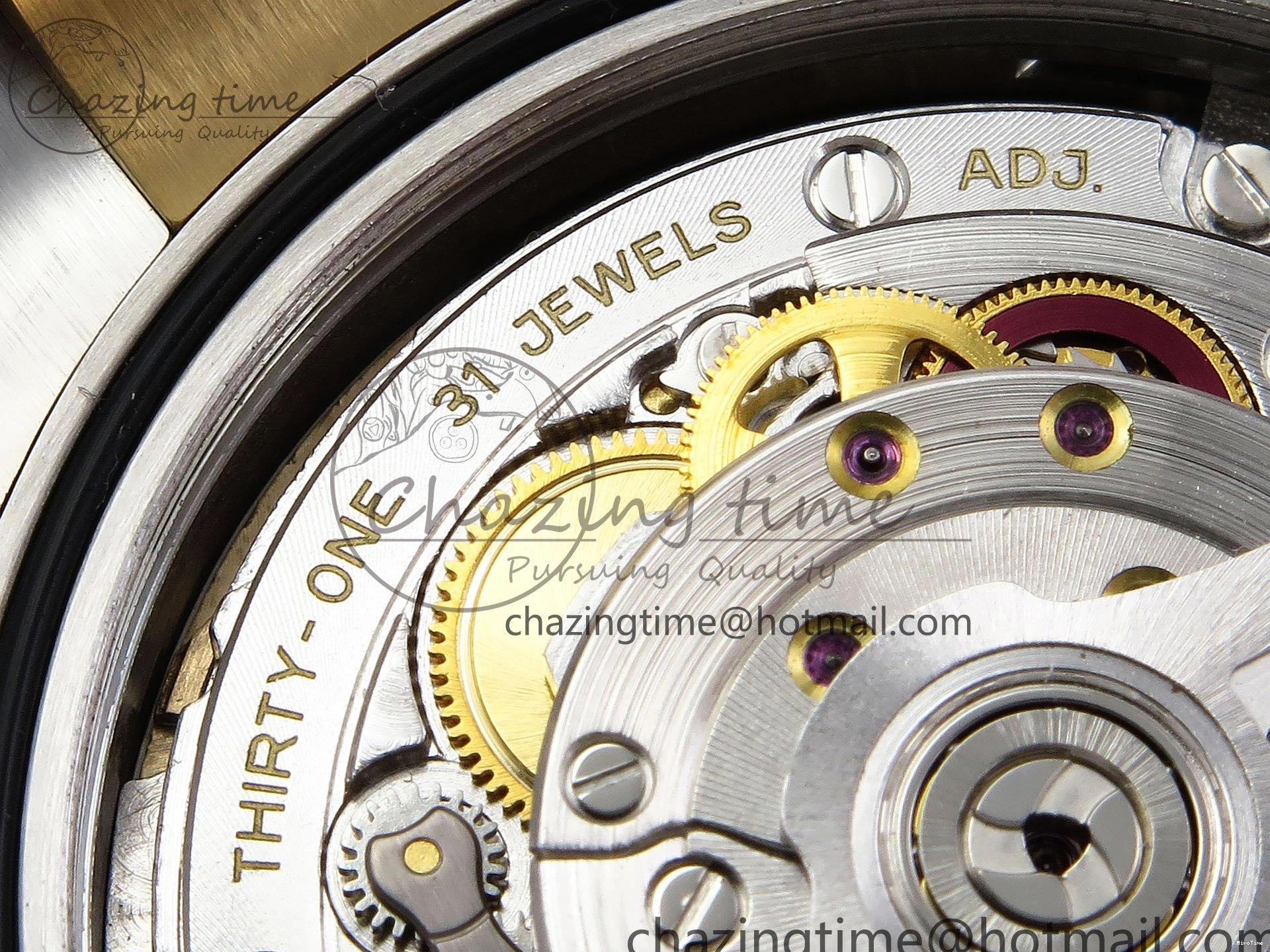 MiroTime 0201 DateJust 41 126333 Clean 1:1 Best Edition 904L Steel YG Stick Dial on SS YG Oyster Bracelet VR EasyCare 1578